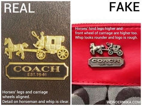 fake coach watch|how to authenticate coach purse.